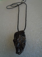 Zhamanshin meteorit darab ékszernek készitve igazi ritkaság kuriózum meteorit polírozás- vágás nélkü