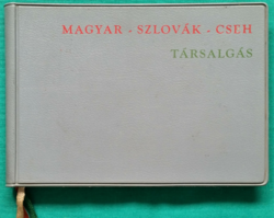 Magyar-szlovák-cseh társalgási kézikönyv, szótár > Idegennyelvű könyvek > Nyelvtanulás >