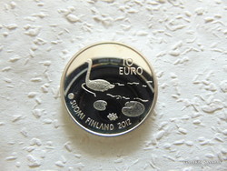 Finnország ezüst 10 euro 2012 PP  17 gramm 925 - ös ezüst