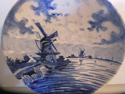 Plate - wall - hand painted - porcelain - 11.5 cm - flawless
