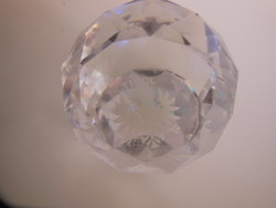 Paperweight - marked - crystal - tyrol - 4 x 3 cm - flawless