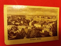 Antique Budapest Fine Arts Foundation postcard in black and white, in good condition as shown in the pictures