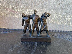 Olcsai Kiss Zoltán miniatűr szobor
