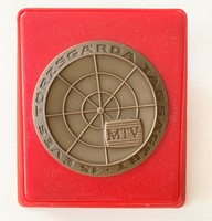 Magyar Televízió (MTV) törzsgárda bronz plakett
