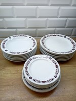 Alföldi porcelán barna magyaros étkészlet