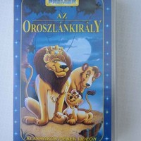 Oroszlánkirály VHS kazetta- műsoros
