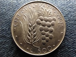 Vatican vi. Paul's grape .835 Silver 500 lira 1975 (id69413)