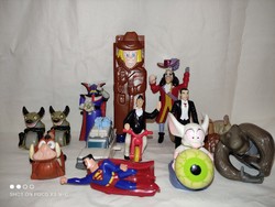 Plastic disney and burger king figure - at least 14 pieces available from the 1990s and 2000s