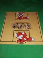 Old vuk fairy tale audio game vinyl lp LP in good condition according to the pictures
