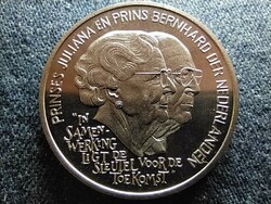 Queen Mother of the Netherlands 85th Birthday 2.5 ECU 1994 Copper-Nickel 33mm Medal (id62473)