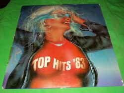 Régi TOP HITS SLÁGERVÁLOGATÁS 1983. zene bakelit LP nagylemez szép állapotban a képek szerint
