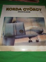 Régi KORDA GYÖRGY 1985. ARANYALBUM zene bakelit LP nagylemez szép állapotban a képek szerint