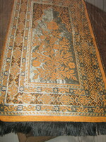 Beautiful, small-sized, elegant vintage floral woven running wall protector carpet