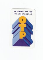 OTP 1972 kártyanaptár