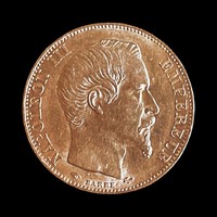 III. Napóleon 20 Francs Arany érme 1856
