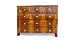 SZ1382 Antik Biedermeier komód restaurált