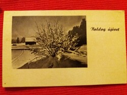 Antique 1944. Mini postcard in a black and white envelope, black and white photo in good condition according to the pictures