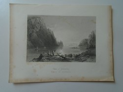 ZA450.6 Galabóc vára  -Alduna  - Duna  - 1842 W.Bartlett  acélmetszet