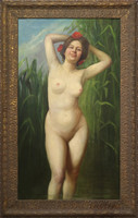 József Ferenczy - female nude (1913)