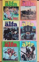 Alfa magazine, 1982, retro comics