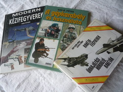 Books on military subjects.