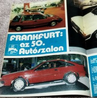 Autó motor magazin 1983/22 szám november