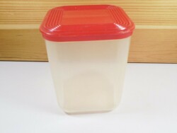 Retro old plastic kitchen spice holder storage i.T.G. With markings, made in Hungary