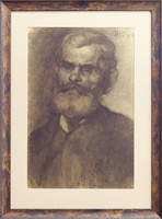 Abonyi Ernő - Férfi portré (1923)