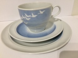 Vintage porcelán reggelizőszett-Aida svane dán design