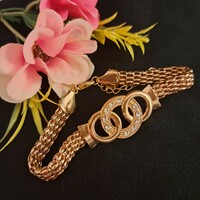 Israeli gold plated bracelet