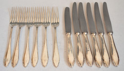 Silver appetizer set - for 6 people (nf16)