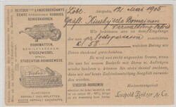 Leopold Reitzer & Co. reklám. Szeged, 1905. Korai judaika.