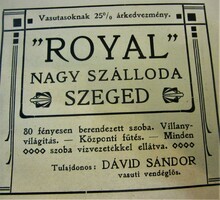 17 Szeged-related business advertisements printed in A5 size in 1910-20 - sold together!