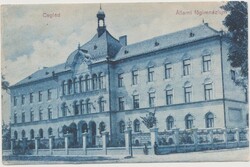 Cegléd, Állami főgimnázium. Sebők B., Czegléd, 1921. Postán futott