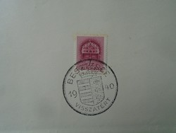 ZA451.51 Beszterce  visszatért emlékbélyegzés  1940- Észak  Erdély