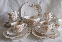 Antique English porcelain set