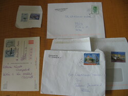 Stamps and envelopes