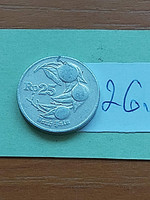 Indonesia 25 rupiah 1996 alu. Buah slate 26