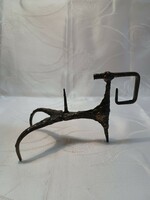 Percz style industrial copper candle holder