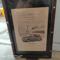 Régi Bentleys reklám  plakát