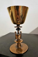 Louis Muharos copper cup goblet