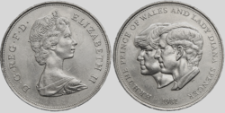 United Kingdom 25 new pence 1981 bu