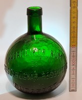 "Millenium Keserű" nagy zöld likőrösüveg (2654)