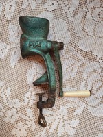 Antique poppy grinder