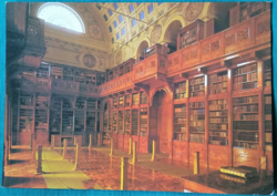 Zirc, Reguly Antal Tudományos Könyvtár postatiszta képeslap, 1983