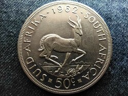 Dél-Afrikai Köztársaság Suid-Afrika .500 ezüst 50 Cent 1962 (id64766)