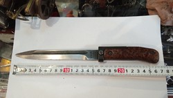 Hunting knife, 25 cm long, steel, excellent for collectors.