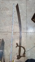 Xix. Century sword with a blade length of 80 cm, a rarity.