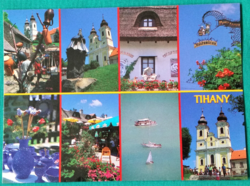 Lake Balaton details - mosaic postcard - postage clean 3.