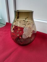 Gyönyörű halas üvegváza váza horgászoknak